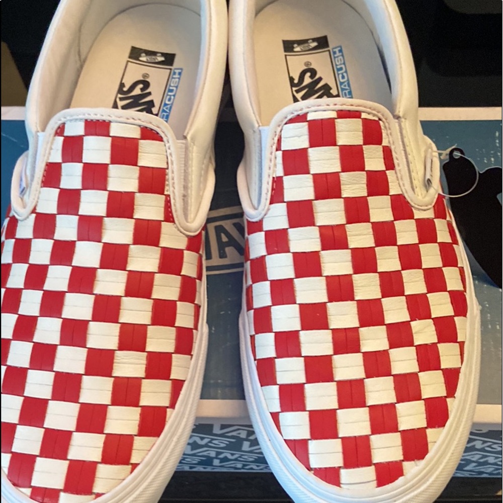 Classic Vans Slip On Vans VLT LUX premium Leather